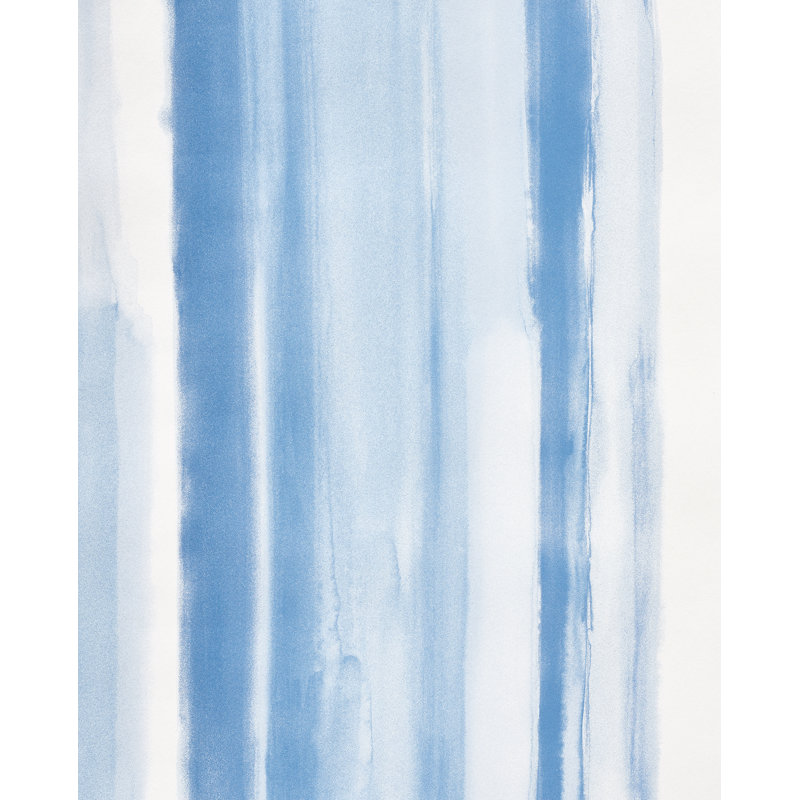 Papier peint aquarelle Schumacher x Miles Redd, Bleu