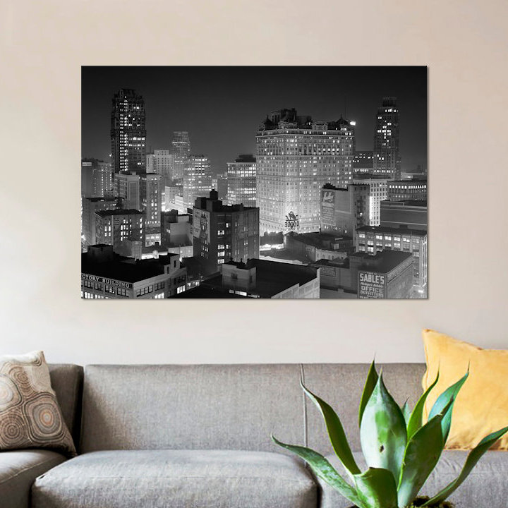 Reproduction de photo sur toile tendue, H 26 po x l 40 po x P 1,5 po, Pas de tapis, Toile tendue