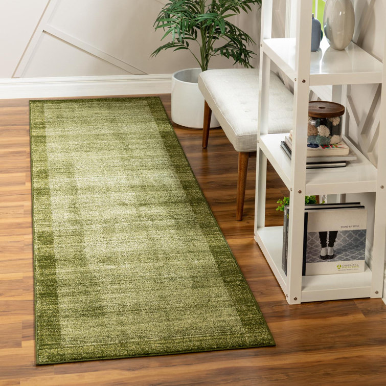 Tapis vert clair Hermina