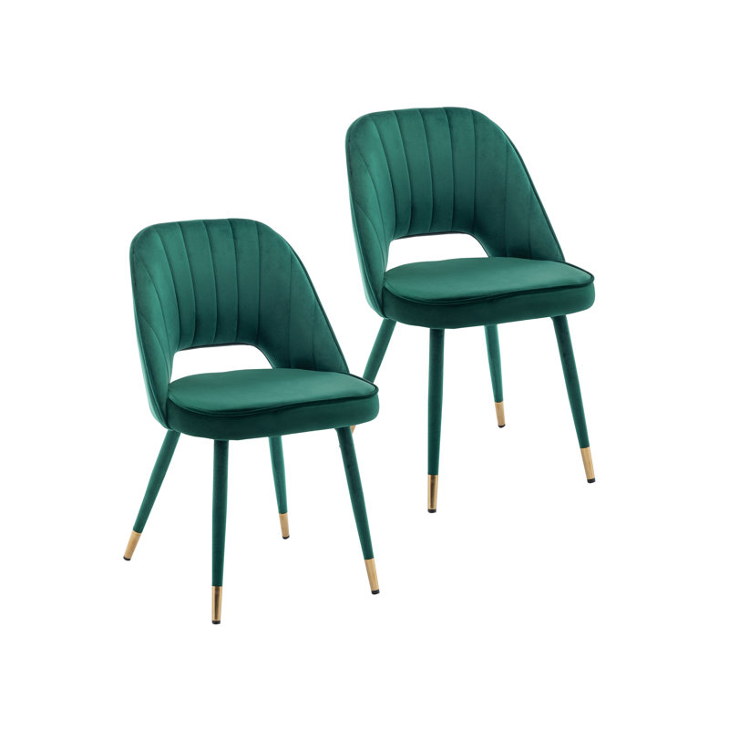 Alaetra Upholstered Dining Chair, Green