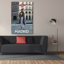 "Epic Graffiti" Girl In Madrid "par Omar Escalante, art mural sur toile-1096770613
