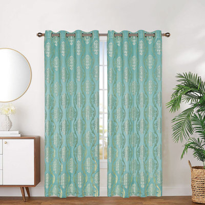 Aelia Room Darkening Curtain Single Panel
