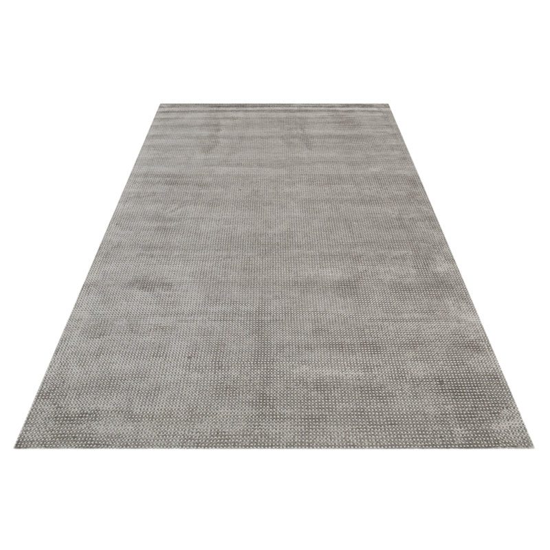 Spike Hand Woven Grey Indoor Rug, Rectangle 80 x 150cm