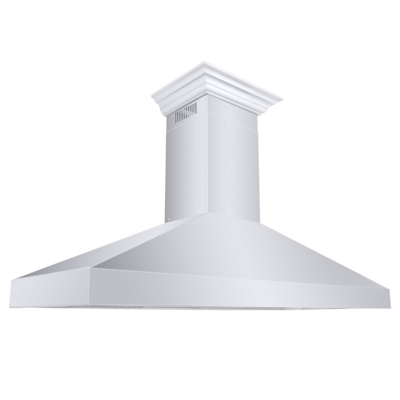 60" Professional 500 CFM Convertible Wall Mount Range Hood in Stainless Steel