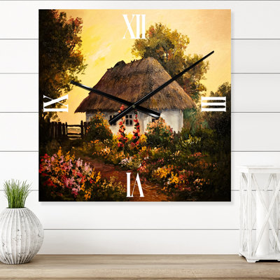 Metal Wall Clock