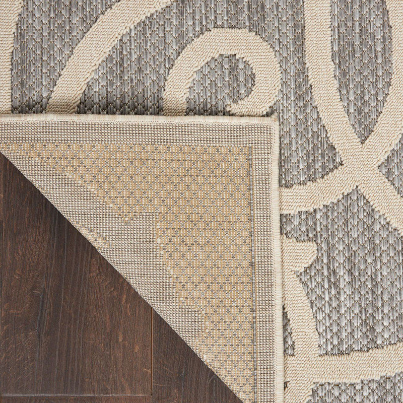 Porth Abstract Indoor / Outdoor Area Rug, Rectangle 160 x 220cm