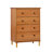 Haney Solid Wood 4-Drawer Dresser-132100103