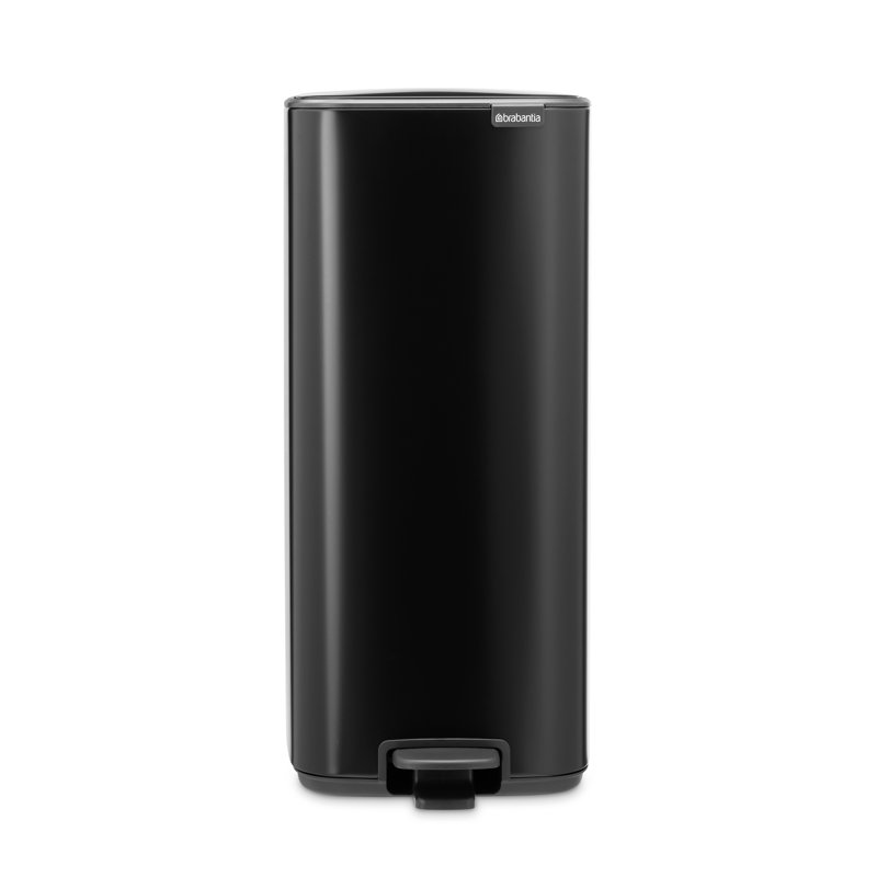 Brabantia 30 Litre Bo Pedal Bin, Matt Black