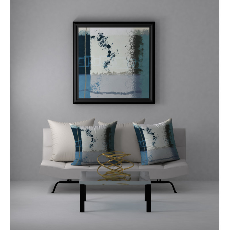 Housse de coussin décorative carrée, 18" x 18"