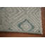 Tapis indien gris et vert 5 x 8 po