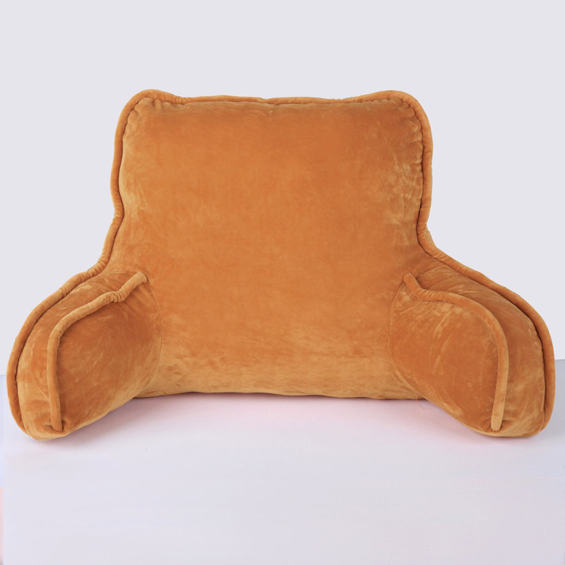 Supersoft Bedrest Pillow Cover & Insert, Burnt Orange