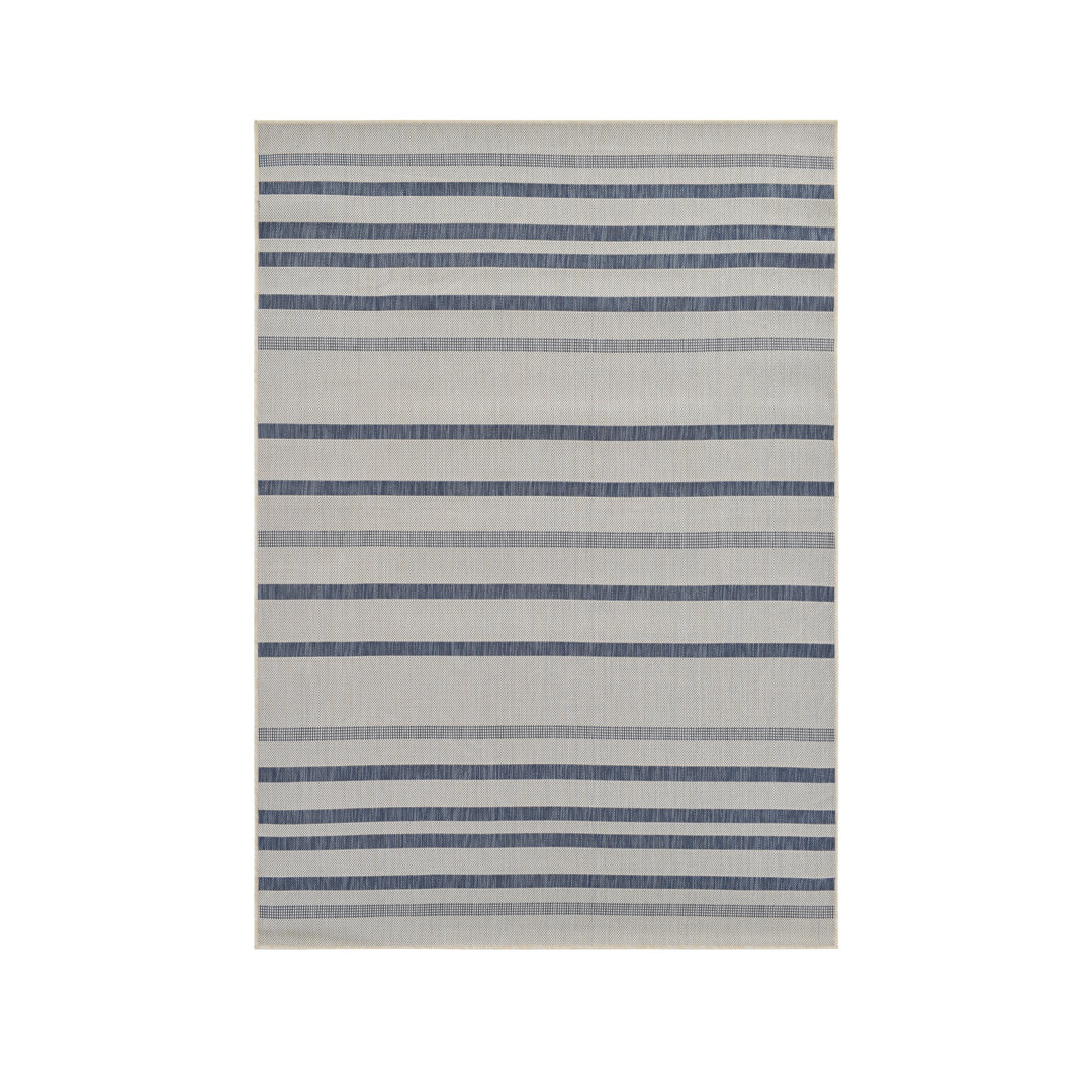 Striped Hand Woven Area Rug