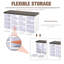 14 Pair Shoe Storage Bench-677079350