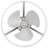 Chasitie Ceiling Fan with LED Lights