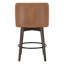 Tabouret de bar et de comptoir pivotant rembourré Chilmark-112983111