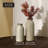 6.1-7.9 Inch 2 Pcs Rustic Ceramic Vase Set-1708251614