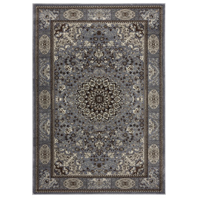 Tapis gris Devansh