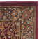 Petronella Viscose Oriental Rug in Red/Brown