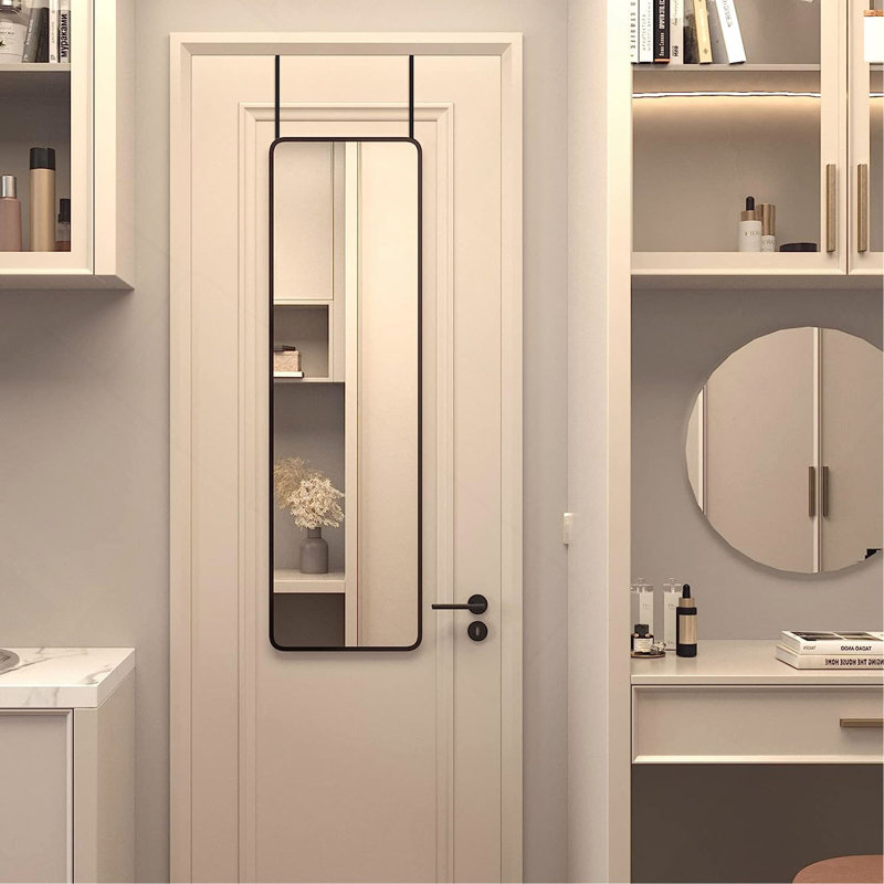 Accent Door Mirror., Black