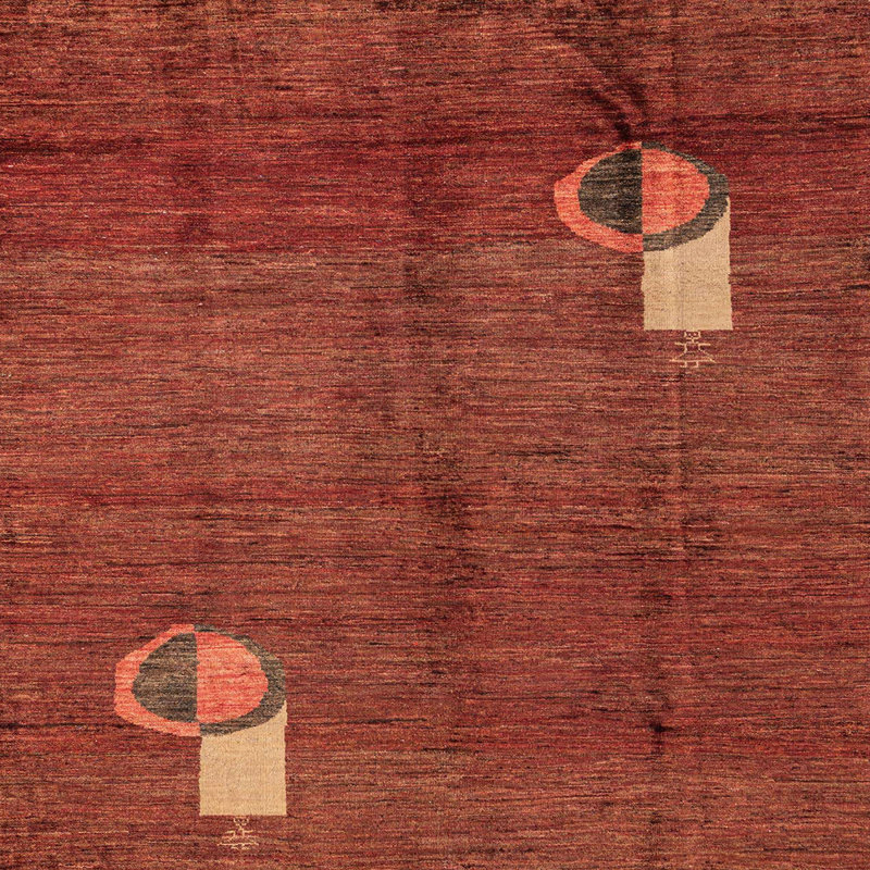 Abstract Indoor Rug, Square 5'