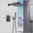 12-Inch Wall Mounted Rain Shower System-125774599