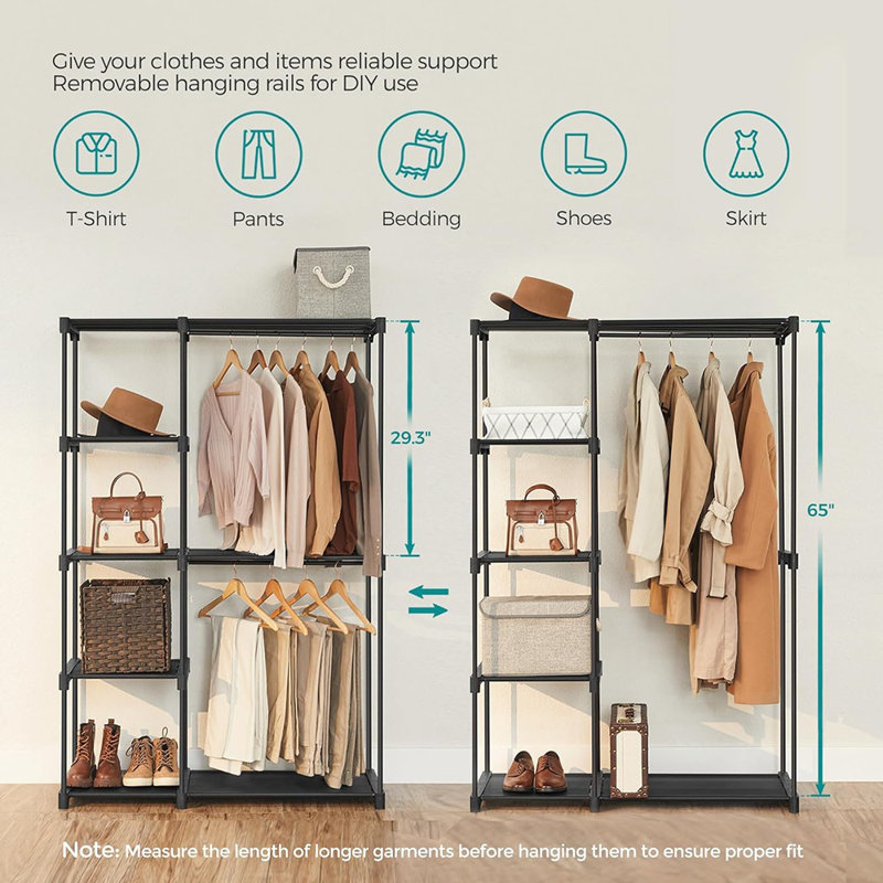 Portable Closet, Freestanding Closet Organizer, Clothes...