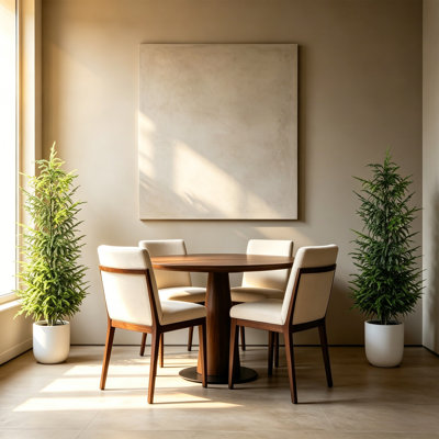 5FT Real-Touch Faux Pine Tree Set of 2 with Realistic Plastic Foliage & Iron Frame, Detachable Potted Artificial Plant for Indoor/Outdoor Decor, With Black Plastic Pot