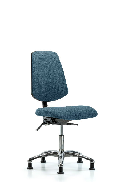 Allegro Task Chair, Glides, Gray, Not Included