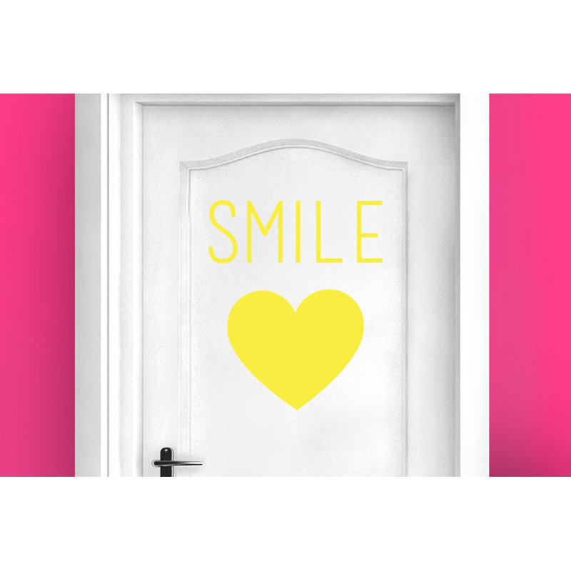 Wall Decal, Bright Yellow