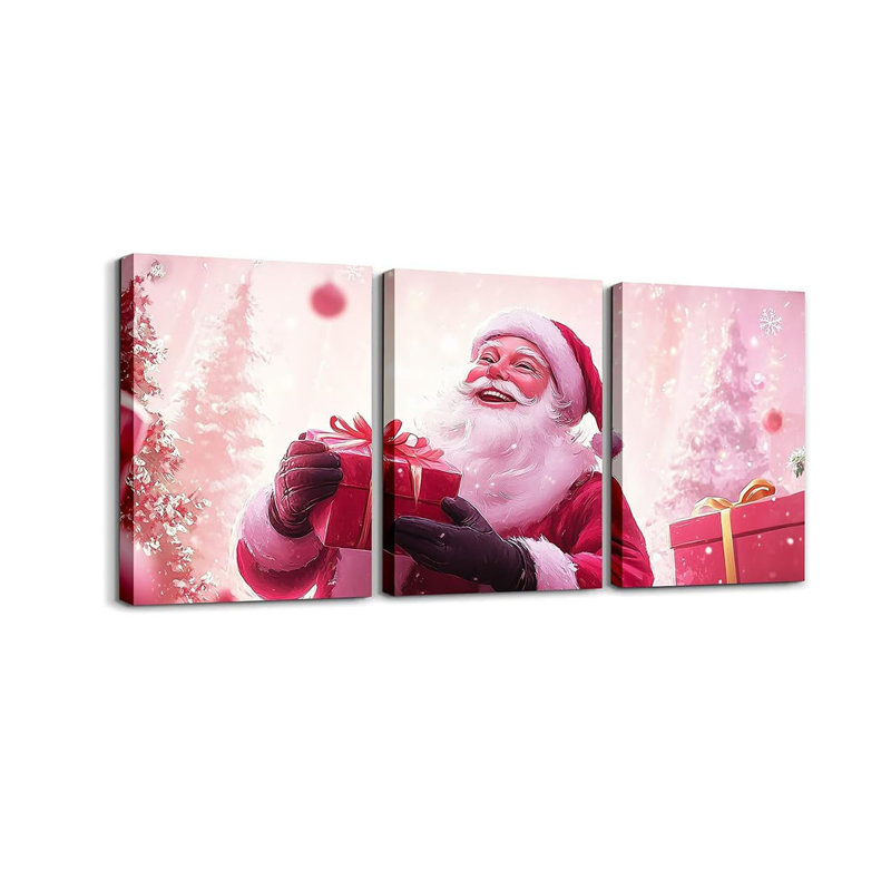 3 Piece Wrapped Canvas Print