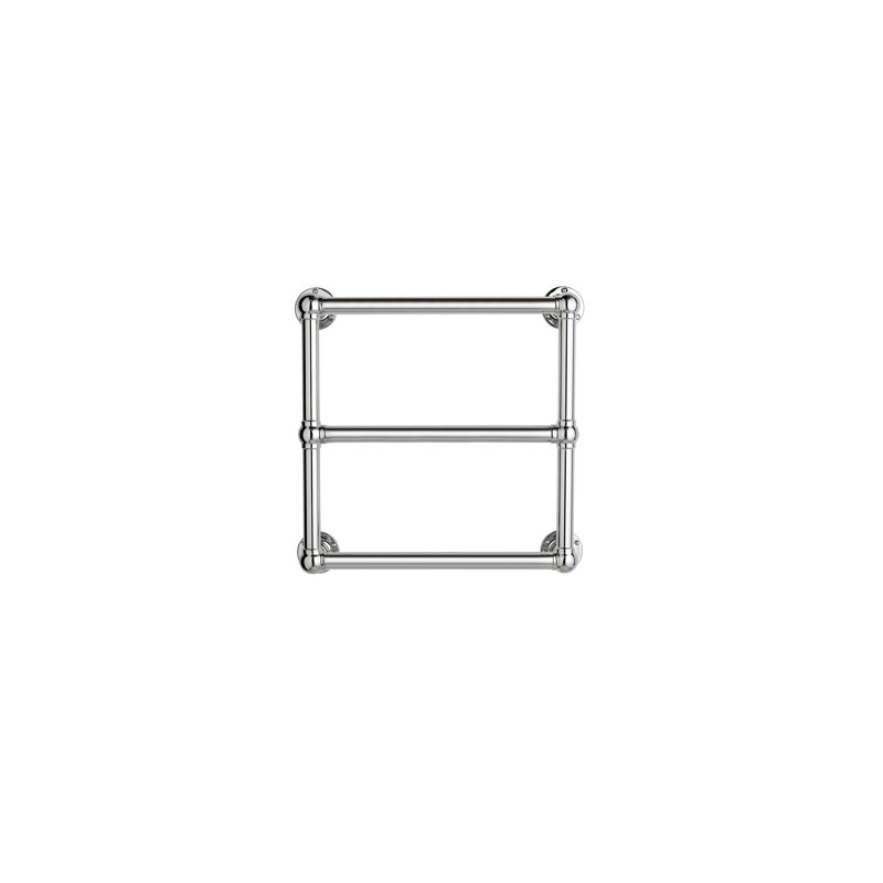 Stourton 3 Rail Wall-Mounted Electric Towel Warmer, Polished Chrome
