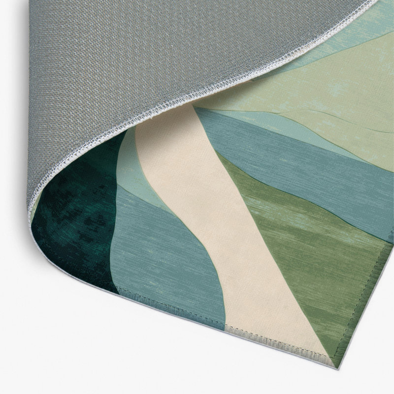 Cosmic Tranquility Indoor And Outdoor Area Rug, Rectangle 1'6" x 2'6"