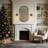 5.9’‘（W）Mounted Armed Sconces with Novelty Glass Shade Hardwired Modern Wall Lamp Sconce Light