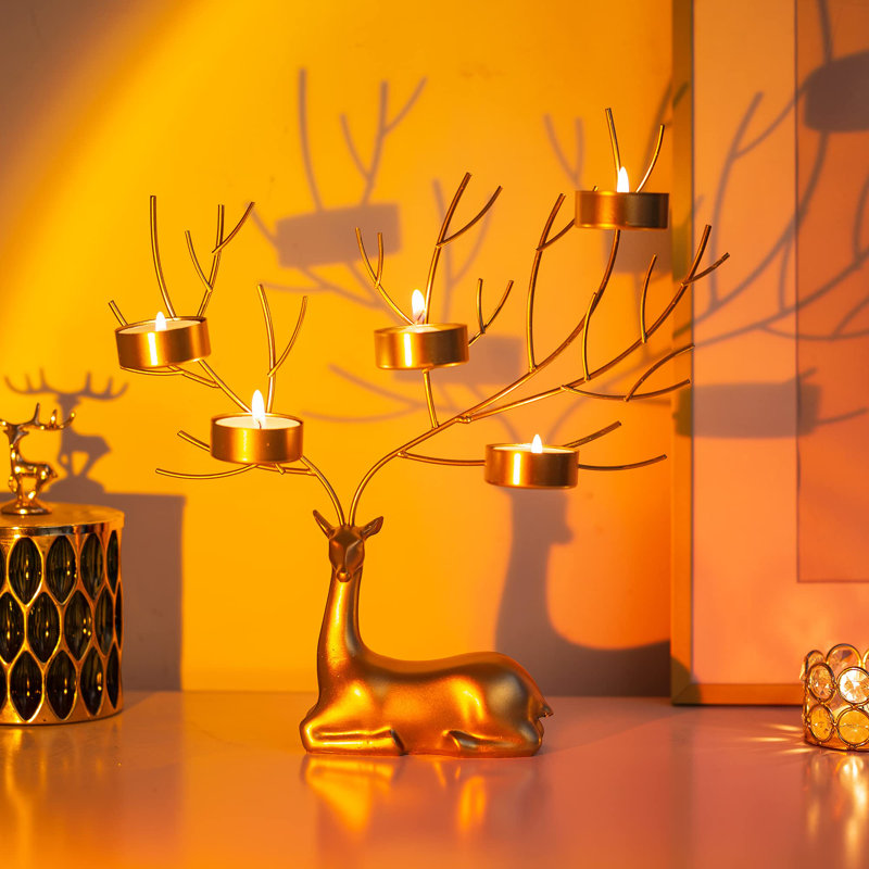 Wacousta Metal Tabletop Candlestick