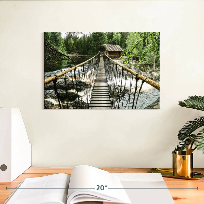 Pont de Lilie Lake House, H 8 po x l 12 po