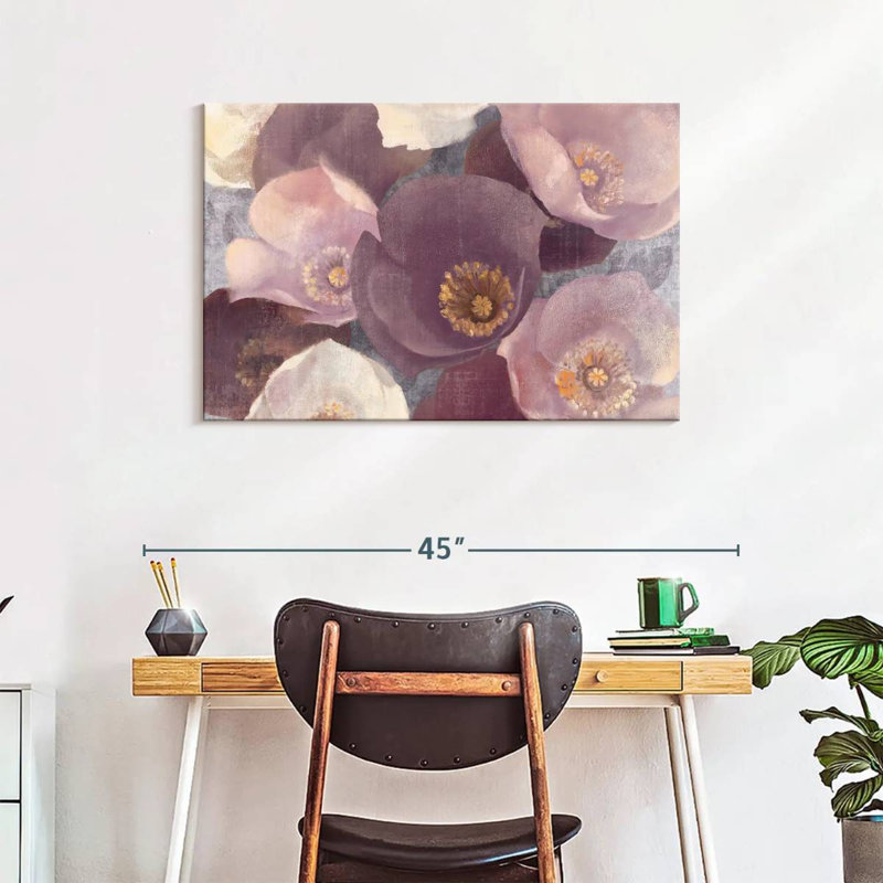 Harnek Eventide Plum, 24" H x 36" W
