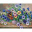 Art sur toile tendue par Red Barrel Studio® Paleta, Anna: Bouquet de pensées-121551442