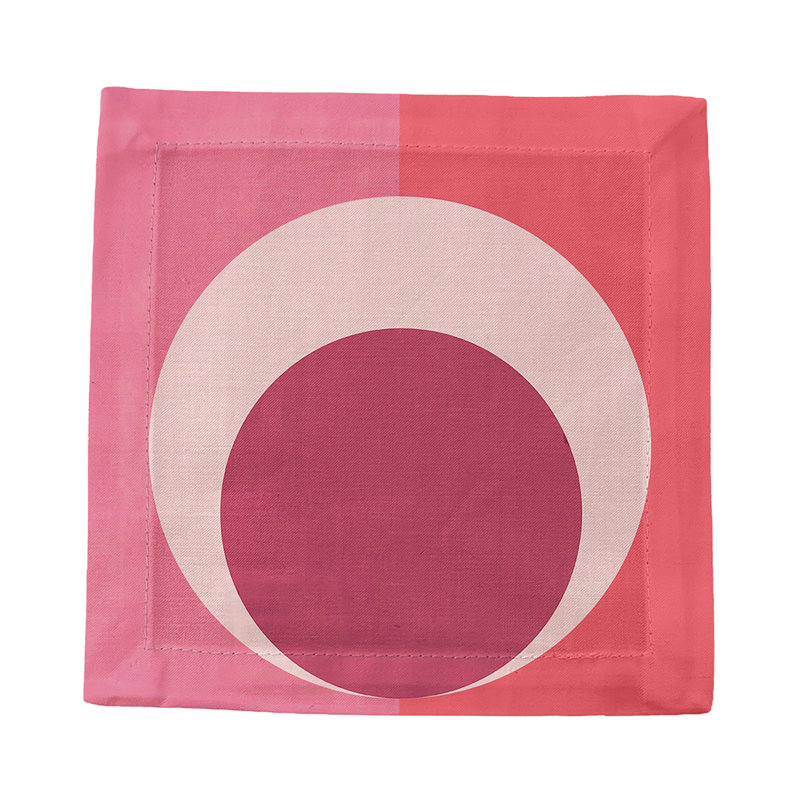 Square Napkins, Pink Coral
