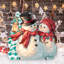 Figurine de neige / neige