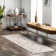 Elverta Medallion Machine Washable Runner Rug for Living Room Bedroom Dining Room Entryway Hallway Kitchen, Beige/Ivory