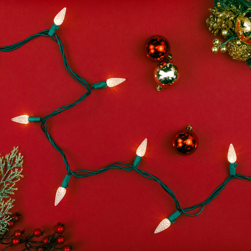 804'' LED String Lights, Warm White