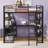 Ardelia Loft Bed with Desk, Bookcase and Charging Station-771102313-771102315