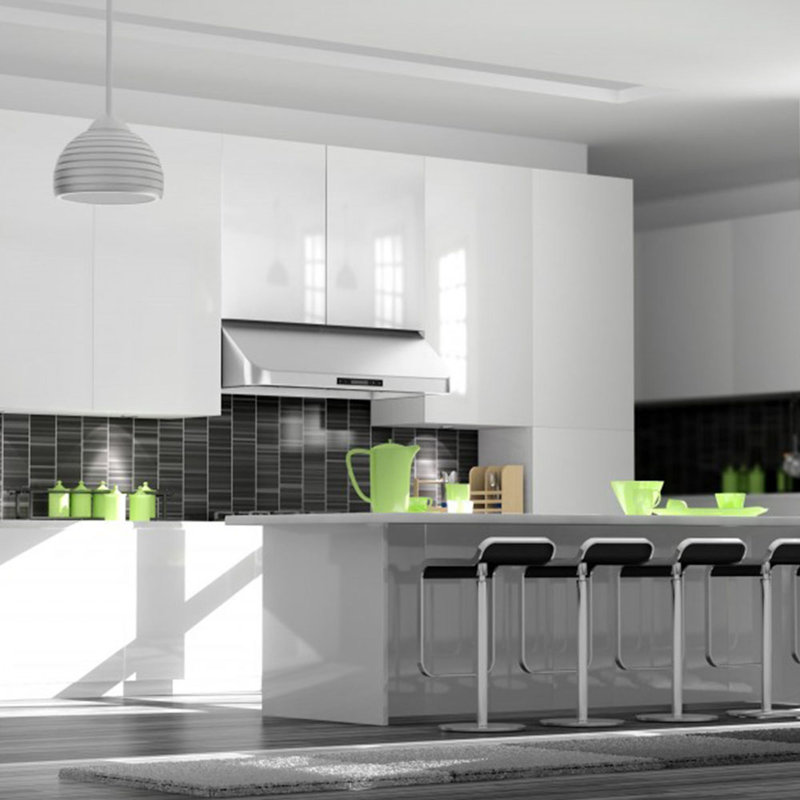 10" 600 CFM Ducted Under Cabinet Range Hood in Brushed Stainless Steel