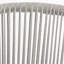 Ensemble de 2 fauteuils club en corde Orla