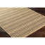 Tarri Boho Jute-Look Striped Brown Area Rug-1430741728