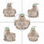 Figurine fantôme d'Halloween pour bol de rangement, 22 cm, résine, 1 pièce, bonbonnière, verte, lumières DEL intégrées