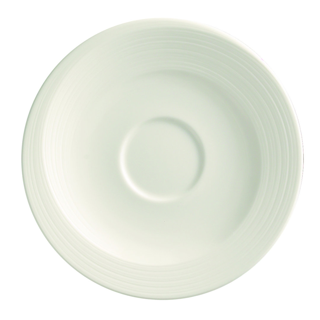 Pure 16cm Bone China Mug Saucer