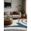 Tapis gris lavable à la machine-822275378