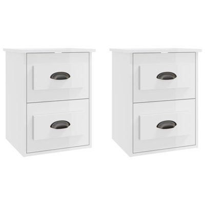 Chesterland 41.5cm W Manufactured Wood Bedside Table