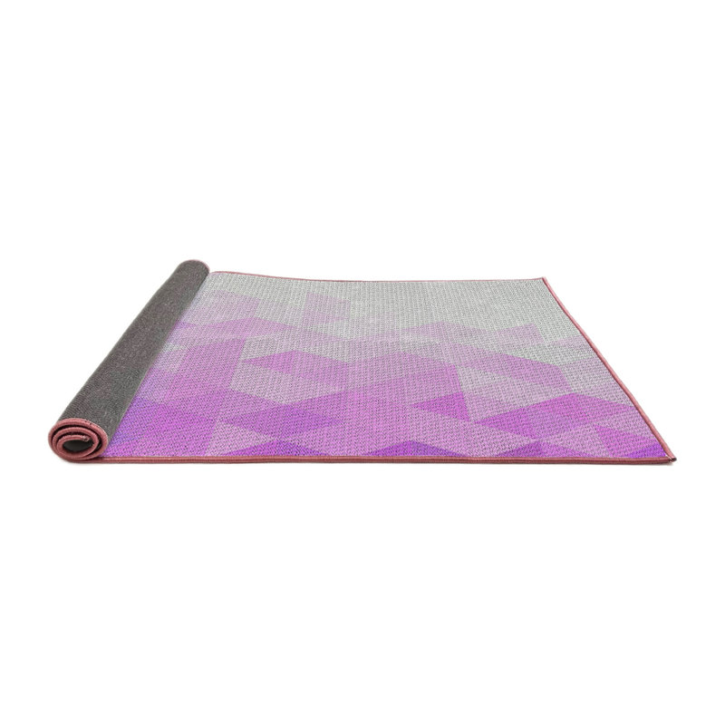 Geometric Indoor Rug, Square 6'